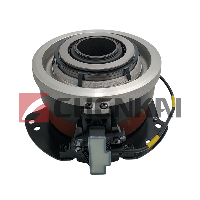 What are the design features of hydraulic clutch release bearings?