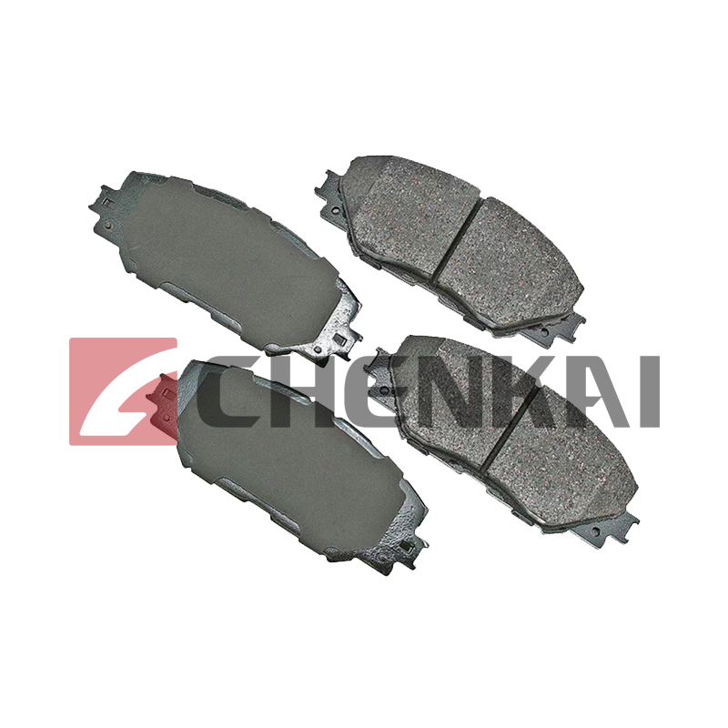 What is the wear resistance of 8-98079-104-0 brake pads?