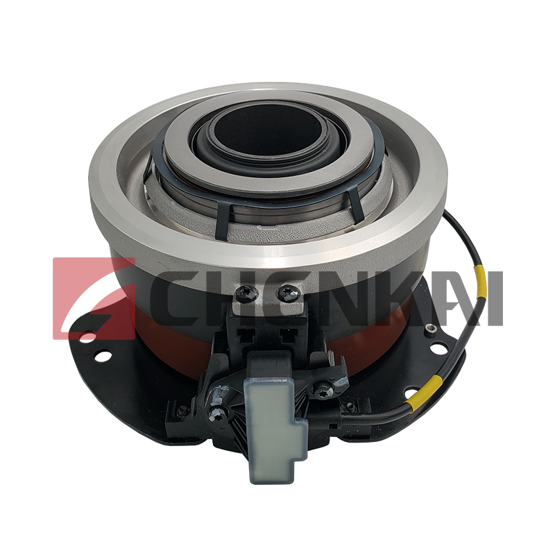 What are the design features of hydraulic clutch release bearings?